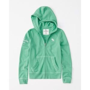 Abercrombie Kids Icon Full Zip Hoodie New 15/16